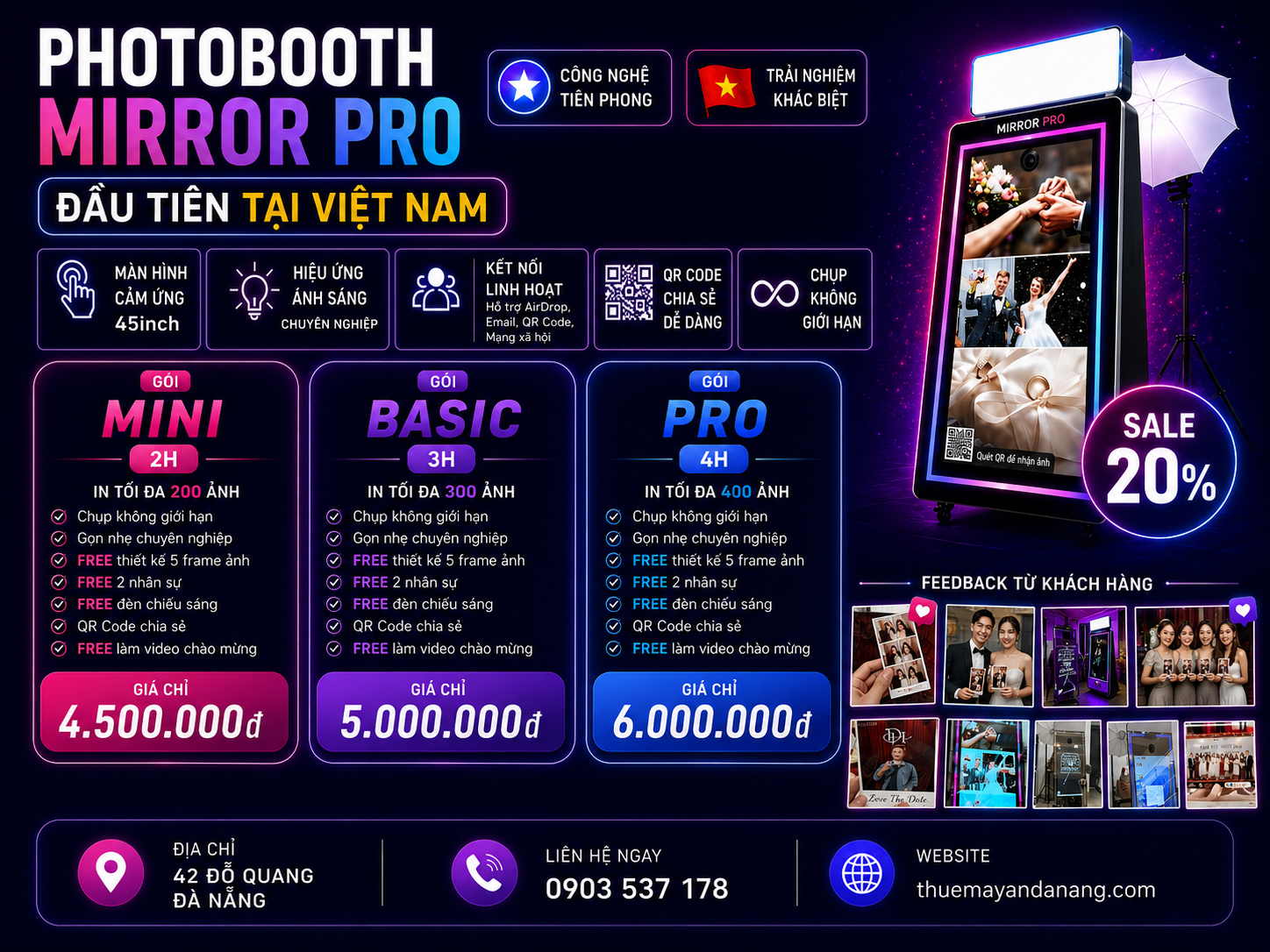 Photobooth Mirror - Hình 1